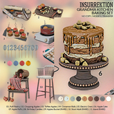 06. [IK] Grandma Kitchen Baking Set - Apple Cake  - COMMON