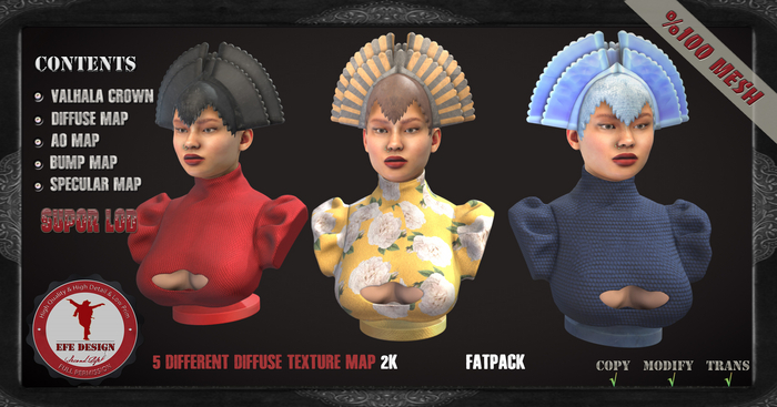 (Efe Design) Valhala Crown Fatpack Fullperm 