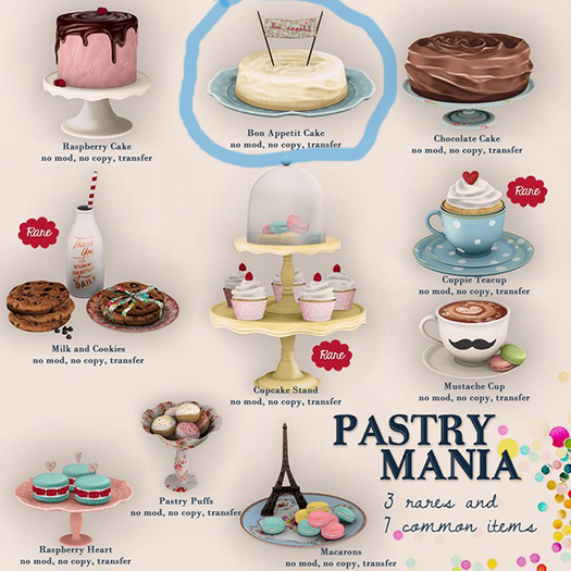 -tb- Pastry Mania - Bon Appetit Cake