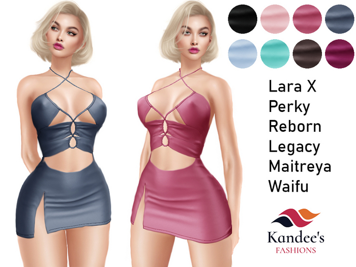 Glamorous Gal Trendy Dress + Hud (8)