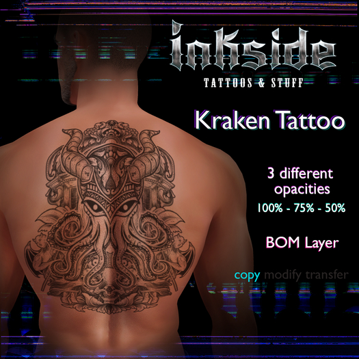 Inkside  - Kraken Tattoo