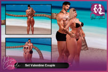 STRIKE A POSES - Set Valentine Couple