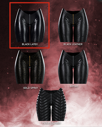 +ABYSSAL>> WILDER PANT >>>>> PBR MATERIALS LATEX