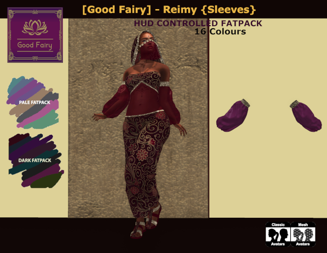 [Good Fairy] - Reimy {Sleeves} *FATPACK*