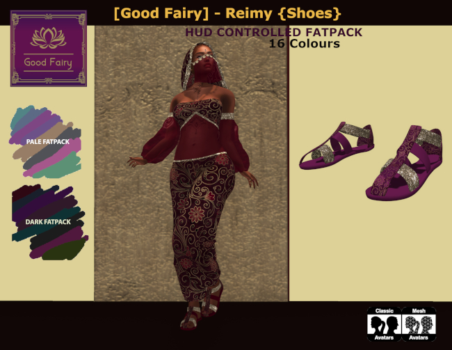 [Good Fairy] - Reimy {Shoes} *FATPACK*