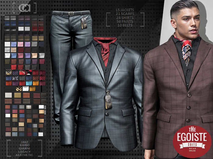 [CA] KARIO LEGACY AESTHETIC JAKE GIANNI THE EGOISTE SUITS