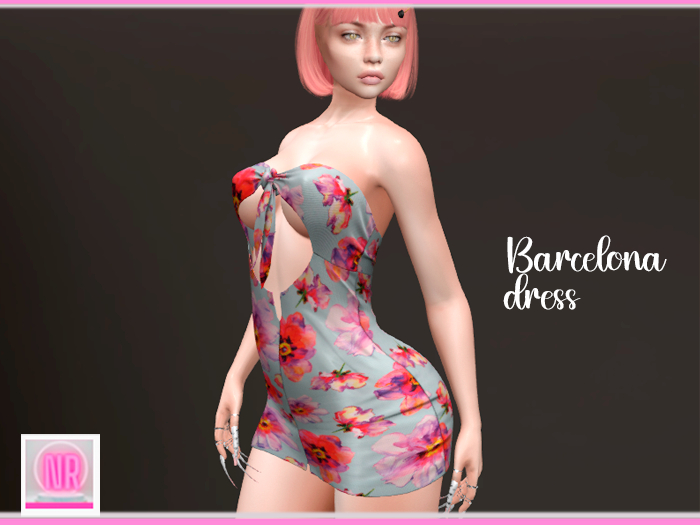 Barcelona Dress LaraX Legacy Perky Reborn Waifu and Bombshell 