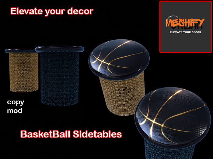 Meshify - BaketBall Sidetables 