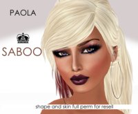 *SABOO* PAOLA Skins & Shape FULL PERM (for resell)