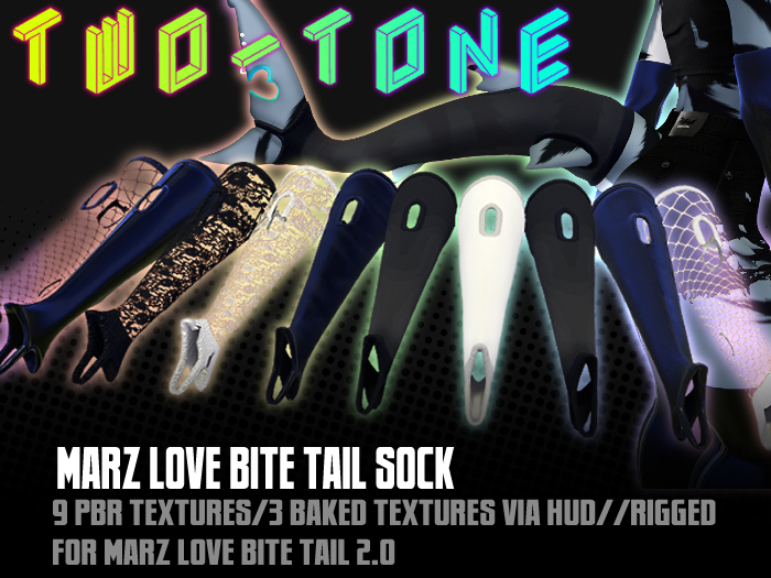 MARZ LOVE BITE TAIL SOCK