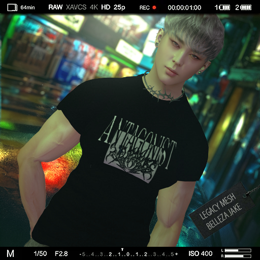 KESHI - ANTAGONIST SHIRT BL - LEGACY AND BELLEZA JAKE