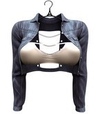 aprelle chelsea jacket indigo