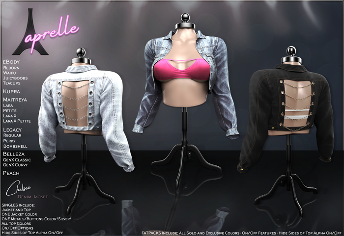 aprelle chelsea jacket FATPACK