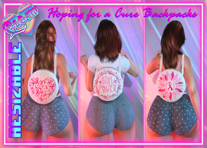 GLEAM: Hoping for a Cure Backpacks