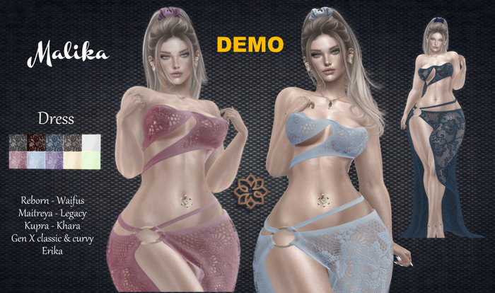 ::FOR YOU:: MALIKA DRESS (DEMO 5 MIN)