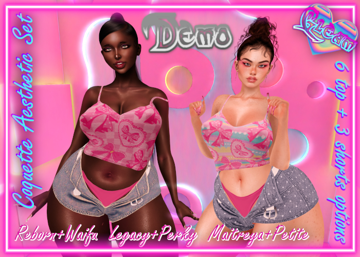 DEMO GLEAM: Coquette Aesthetic Set