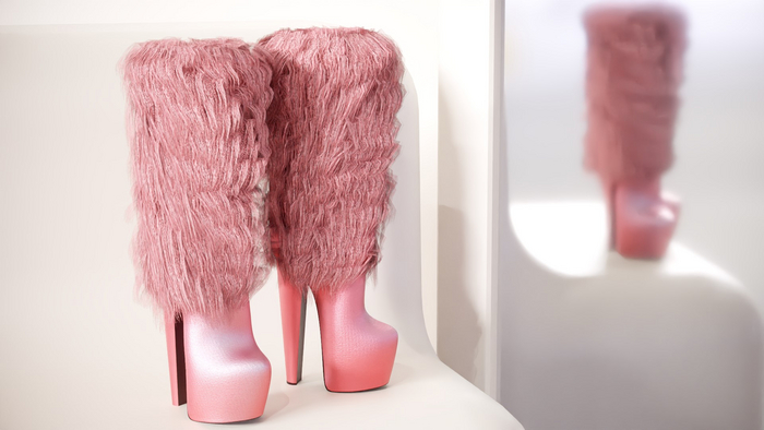 Khalifa Red Boots + Non Rigged Modify Boots