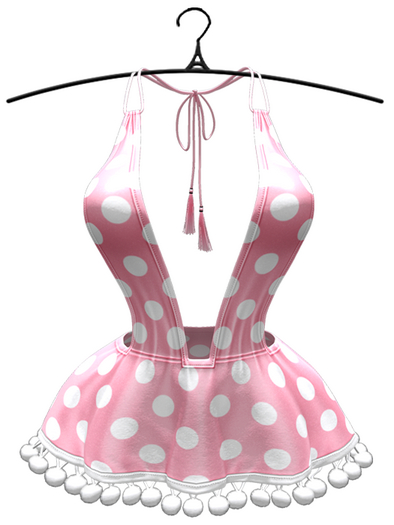 aprelle lucy bikinitop pinkdot