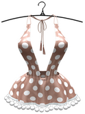 aprelle lucy bikinitop mochadot
