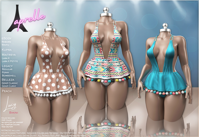 aprelle lucy bikinitop FATPACK