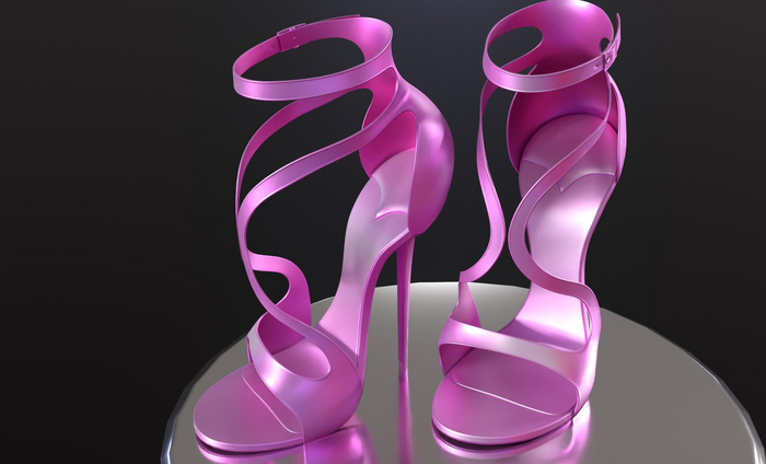 Debra Pink Heels 