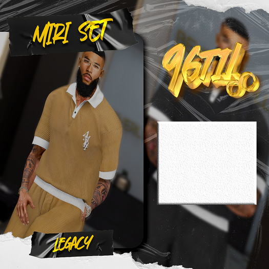 96Til - Miri Set - White