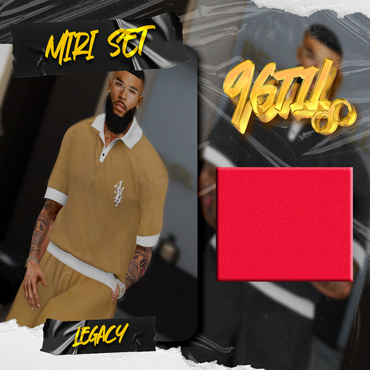 96Til - Miri Set - Red