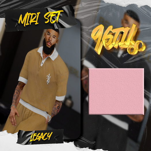 96Til - Miri Set - Pink