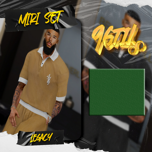 96Til - Miri Set - Olive