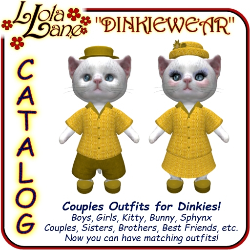 dinkie tiny DINKIEWEAR COUPLESwear catalog catalogue