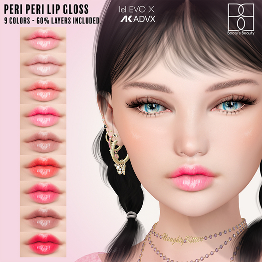 *Booty's Beauty* [Evo X BOM] Peri Peri Lip Gloss