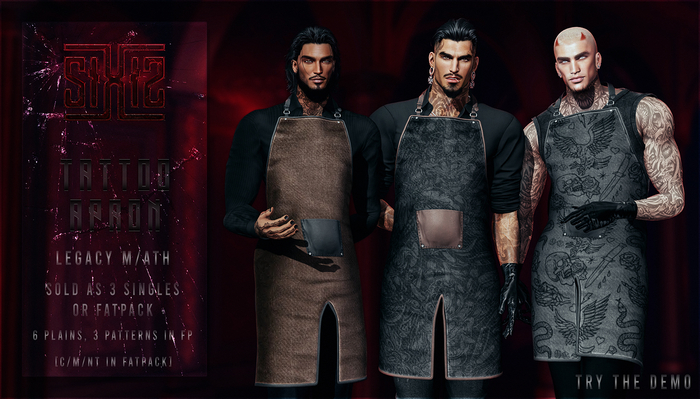 /SIXIS\ Tattoo Apron [FATPACK]