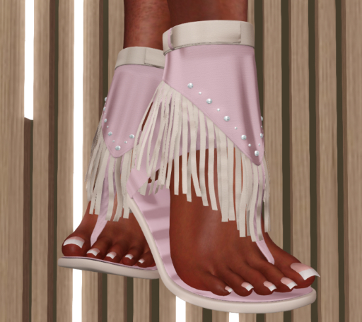 StarrGirl Sandals (Baby Pink)