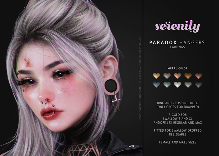 [Serenity] - Paradox Hangers {Swallow XL}