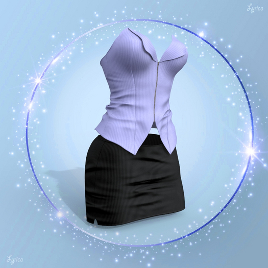 BOMBSHELL Outfit Royal Black