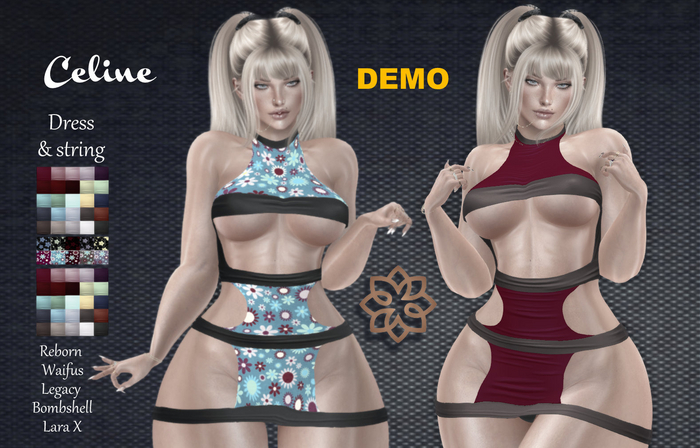 ::FOR YOU:: CELINE DRESS (DEMO 5 MIN)