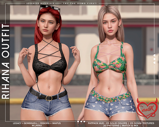 [erotiK] Rihana Outfit FATPACK