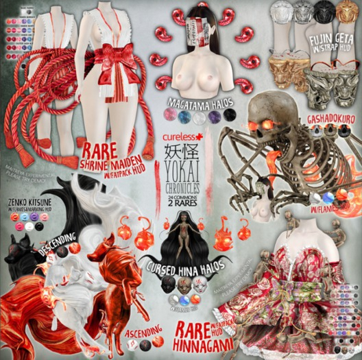 CURELESS[+] Yokai Chronicles / Shrine Maiden / RARE