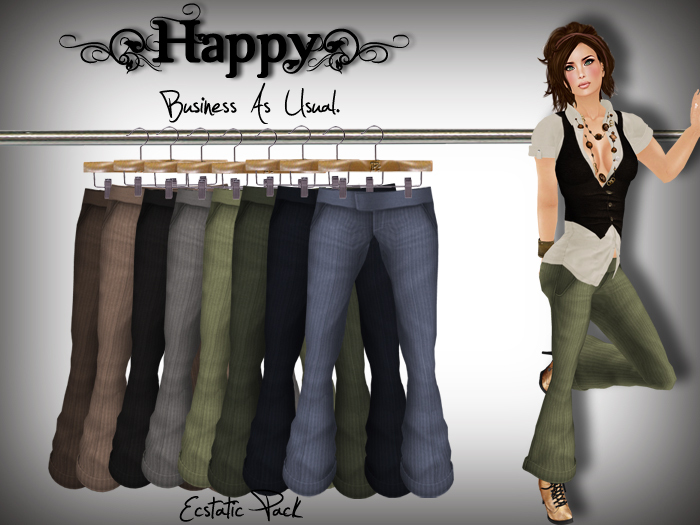 {Happy} Business As Usual Pants Ecstatic Pack 
