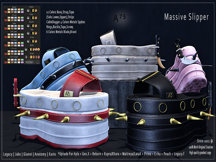 : A75 : Massive Slipper With Hud Fatpack DEMO