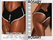 Rosary. Traction . Black