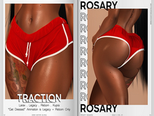 Rosary. Traction . Red