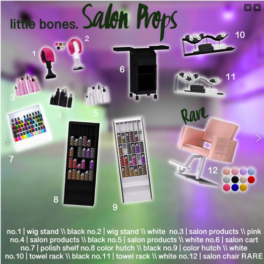 little bones. Salon Chair \\ RARE