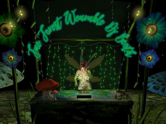 Forest Fae Wearable Dj Stall