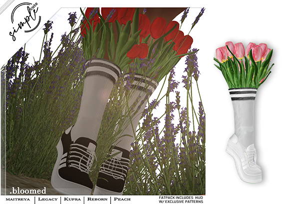 [simpleCUTE]  Bloomed - White  //ADD ME//