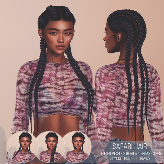 CHAIN - Safari Hair - FATPACK