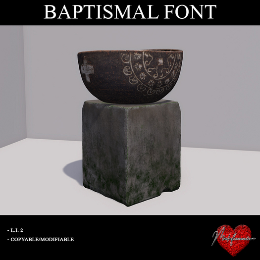[MLF] BAPTISMAL FONT