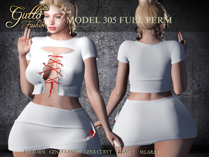 !GUTTO! MODEL 305  FULL PERM