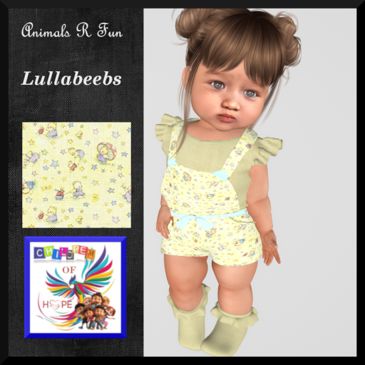 H.O.P.E. Lullabeebs Animals R Fun Overalls FATPACK