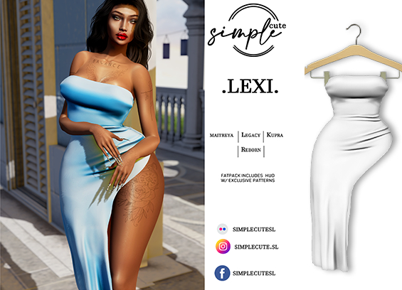 [simpleCUTE]  Lexi - White  //ADD ME//